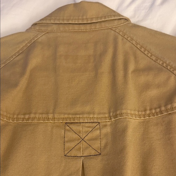 Tan Button-Up Jacket - Picture 9 of 11
